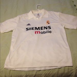 David Beckham XL Adidas Real Madrid Soccer Jersey